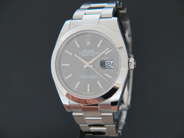 Rolex Datejust 41 Slate Dial