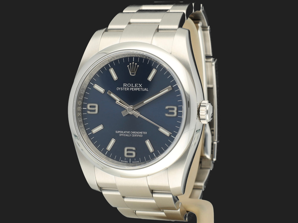 Rolex Oyster Perpetual 36 Blue Dial 116000  (1)