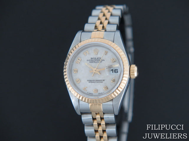 Rolex Datejust Lady Gold/Steel Computer Dial