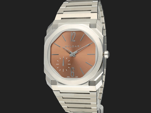Bulgari Octo Finissimo 40 Salmon Dial 103856 NEW