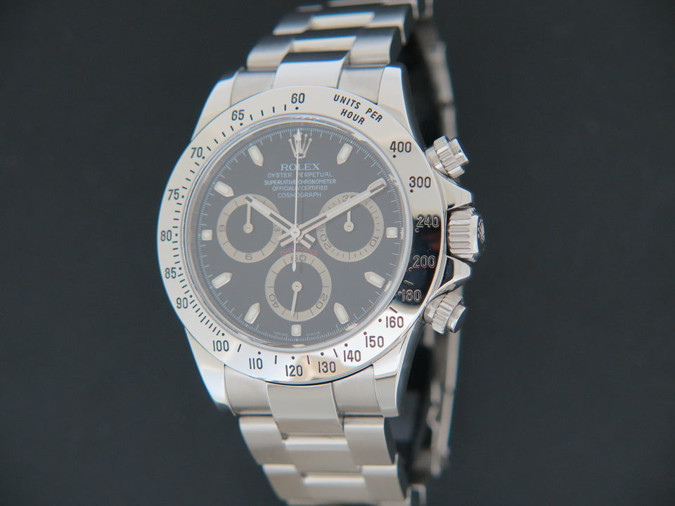 Rolex Daytona Black Dial 116520  V-Serial (1)