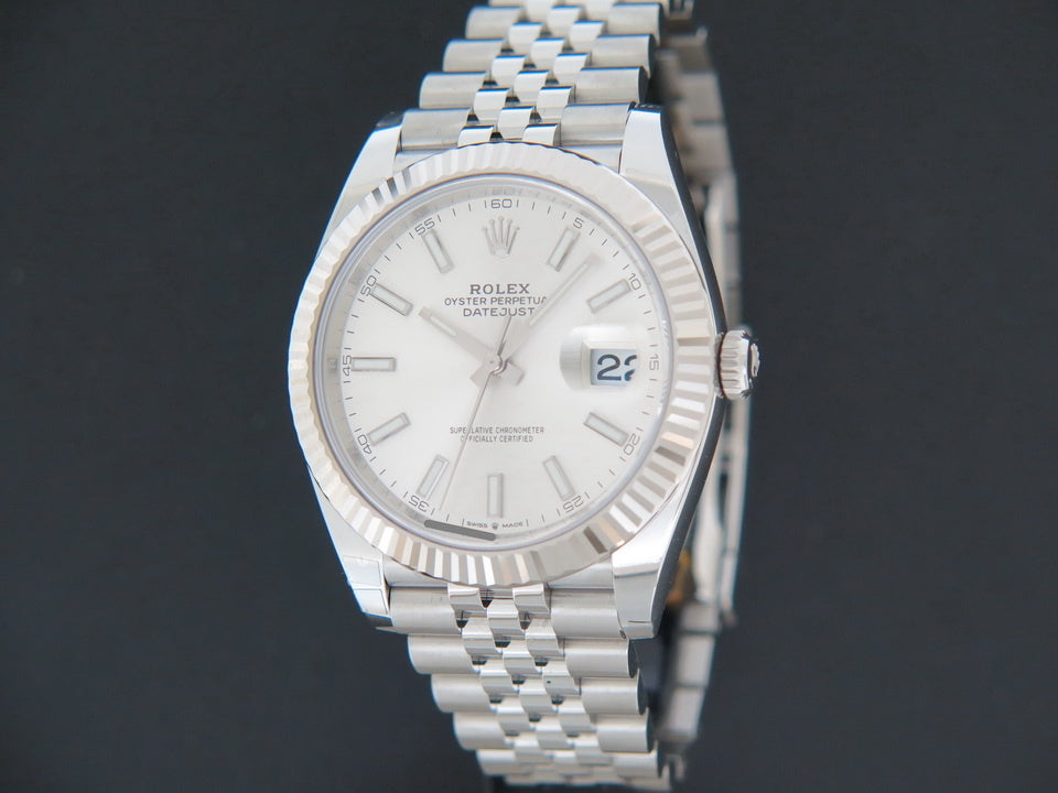 Rolex Datejust 41 Silver Dial 126334 NEW (1)