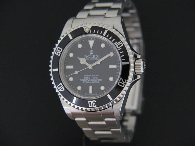 Rolex Oyster Perpetual Submariner No Date Four Lines
