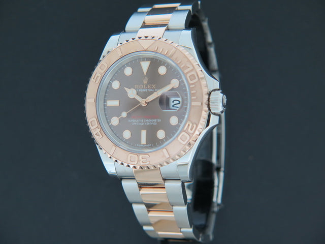 Rolex Yacht-Master Everose/Steel Chocolate Dial
