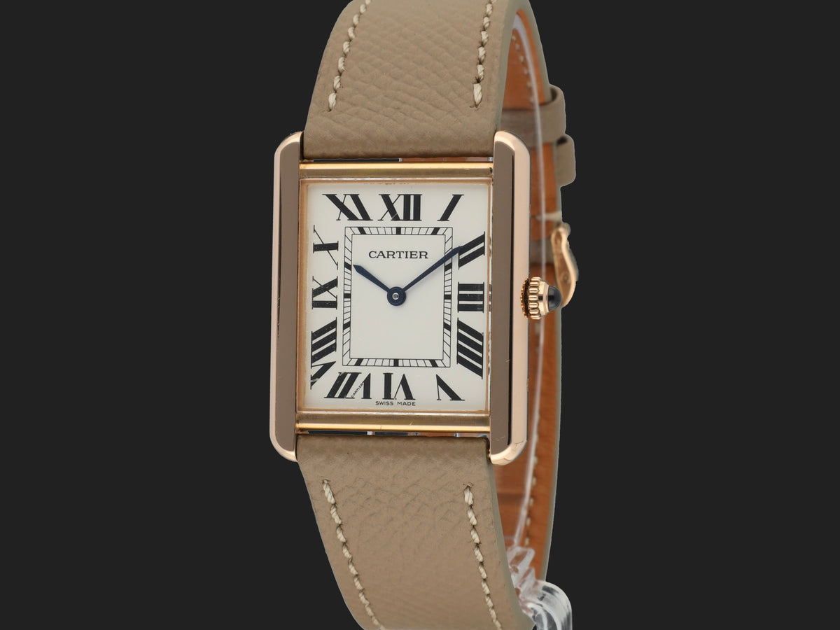Cartier Tank Solo Large Rose Gold W5200004 / 3167  (1)