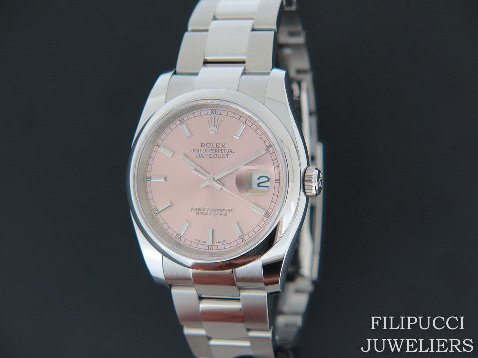 Rolex Datejust NEW 116200 Pink Dial  (1)