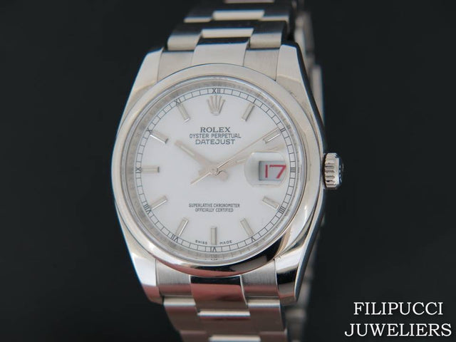 Rolex Datejust White Dial