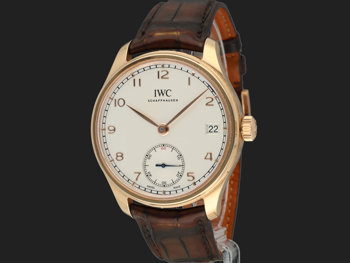 IWC Portugieser Hand Wound 8-Days Rose Gold IW510204 (1)