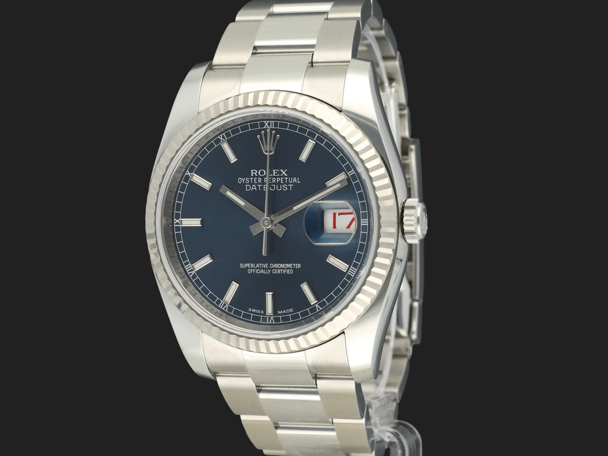 Rolex Datejust 36 Blue Dial 116234  (1)