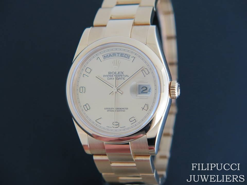 Rolex Day-Date Yellow Gold 118208  25770BA.OO.D009XX.01 (1)