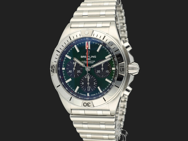Breitling Chronomat B01 42 Green Dial