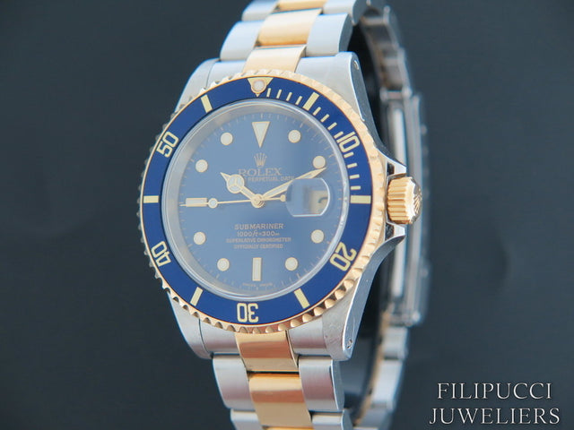 Rolex Submariner Date Gold/Steel Blue Dial