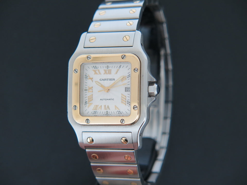 Cartier Santos Galbee GM Gold/Steel W20041C4 / 2319 (1)