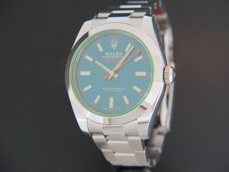 Rolex Milgauss GV Z-Blue NEW 116400GV (1)