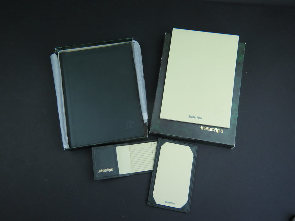 Audemars Piguet Leather Notebook, Leather address book and Leather wallet  (1)