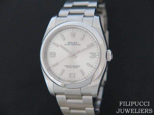 Rolex Oyster Perpetual Silver Dial