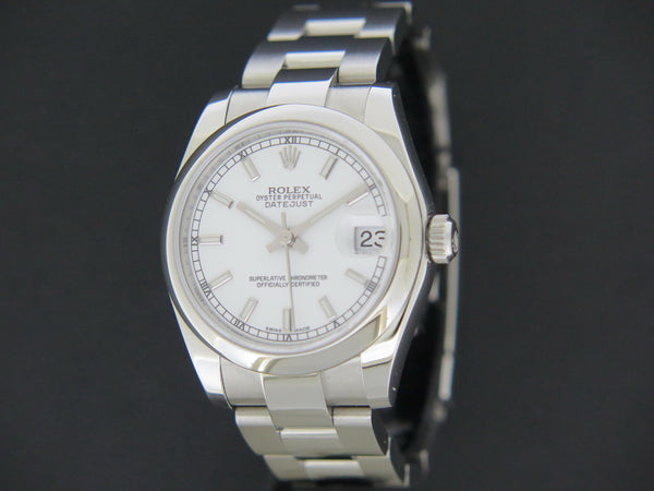 Rolex Datejust 31 White Dial