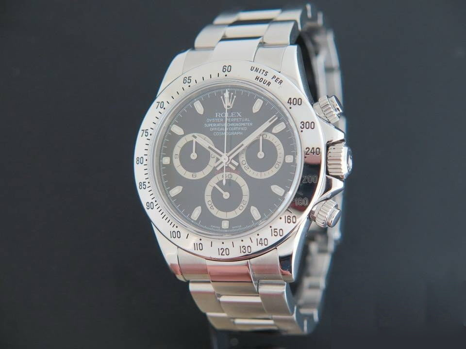 Rolex Daytona Black Dial 116520   (1)