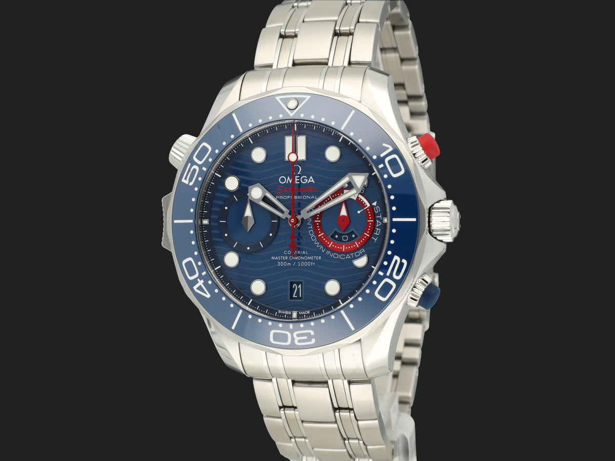 Omega Seamaster Diver 300M Chronograph America's Cup Edition 210.30.44.51.03.002  (1)