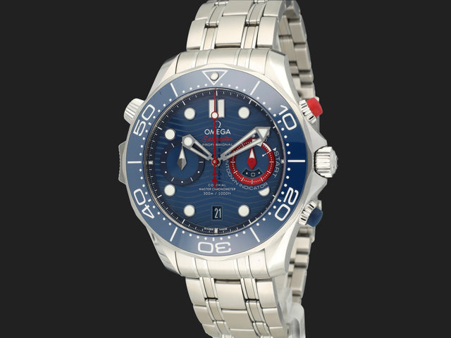 Omega Seamaster Diver 300M Chronograph America's Cup Edition 210.30.44.51.03.002  21030445103002