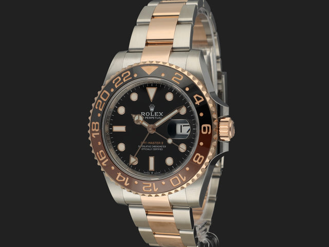 Rolex GMT-Master II Everose/Steel ''Rootbeer'' 126711CHNR