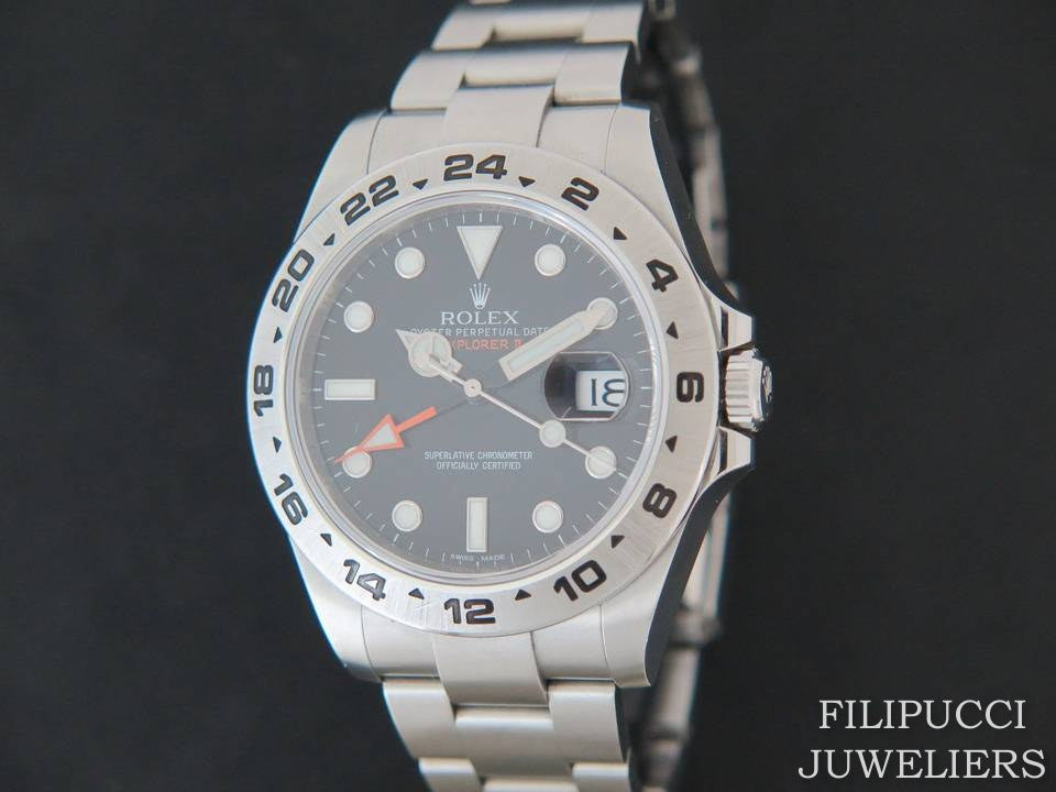 Rolex Explorer II Black Dial  216570 (1)