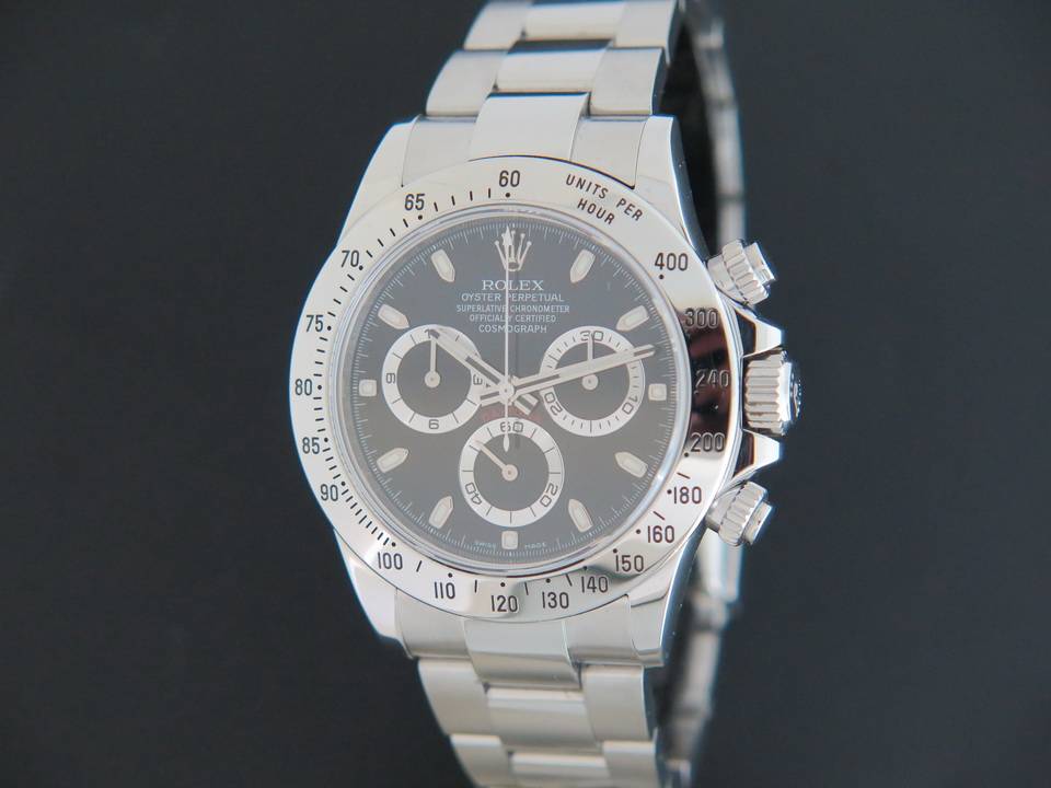 Rolex Daytona Black Dial 116520 (1)