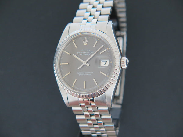 Rolex Datejust 1603 Grey Dial Punched Papers