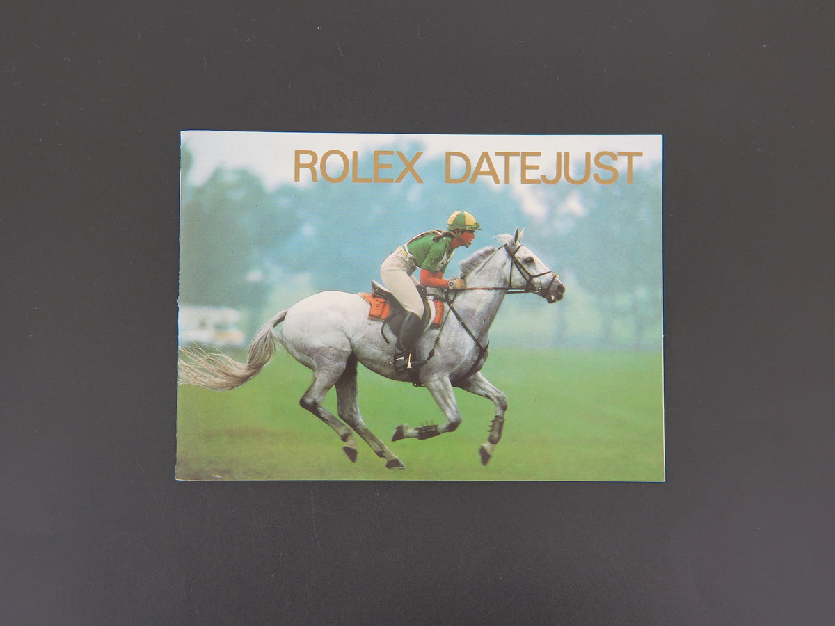Rolex Datejust Booklet English  (1)