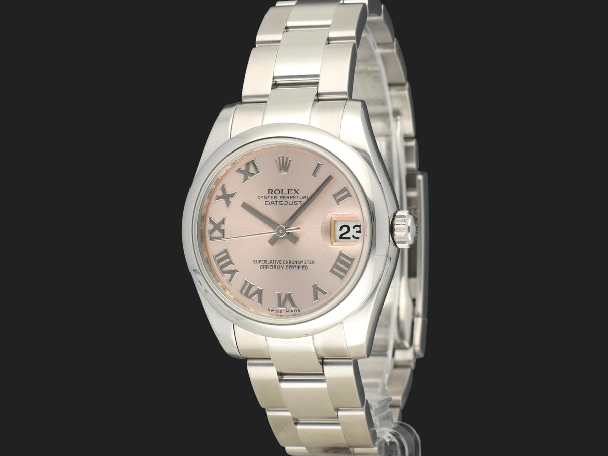Rolex Datejust 31 Pink Roman Dial 178240 (1)