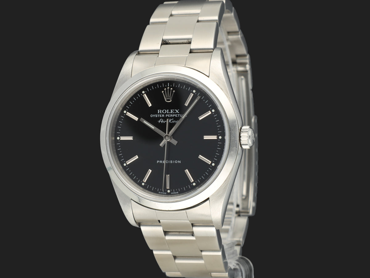 Rolex Air-King Black Dial 14000 (1)
