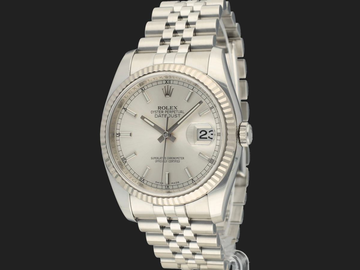 Rolex Datejust 36 Silver Dial 116234   (1)