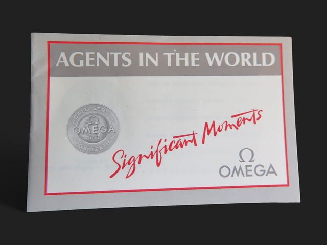 Omega 'Agents in the World' Booklet