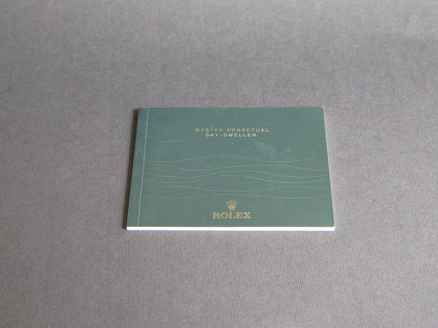 Rolex Sky-Dweller Booklet