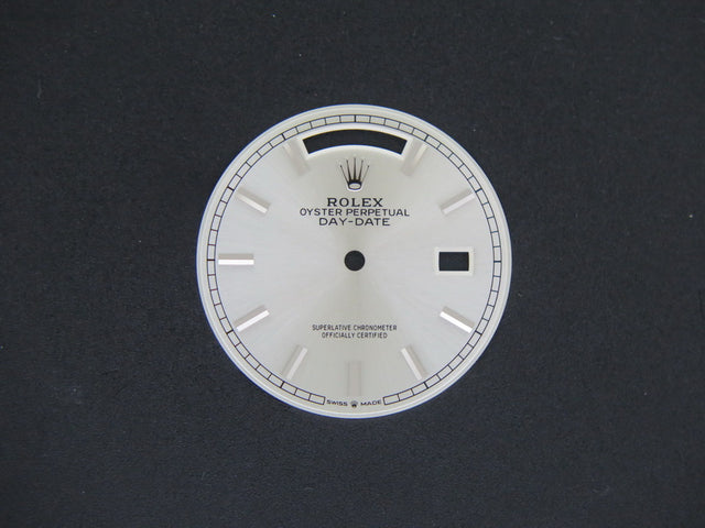 Rolex Day-Date Silver Dial 128239