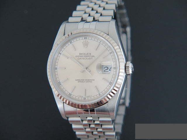 Rolex Datejust Silver Dial