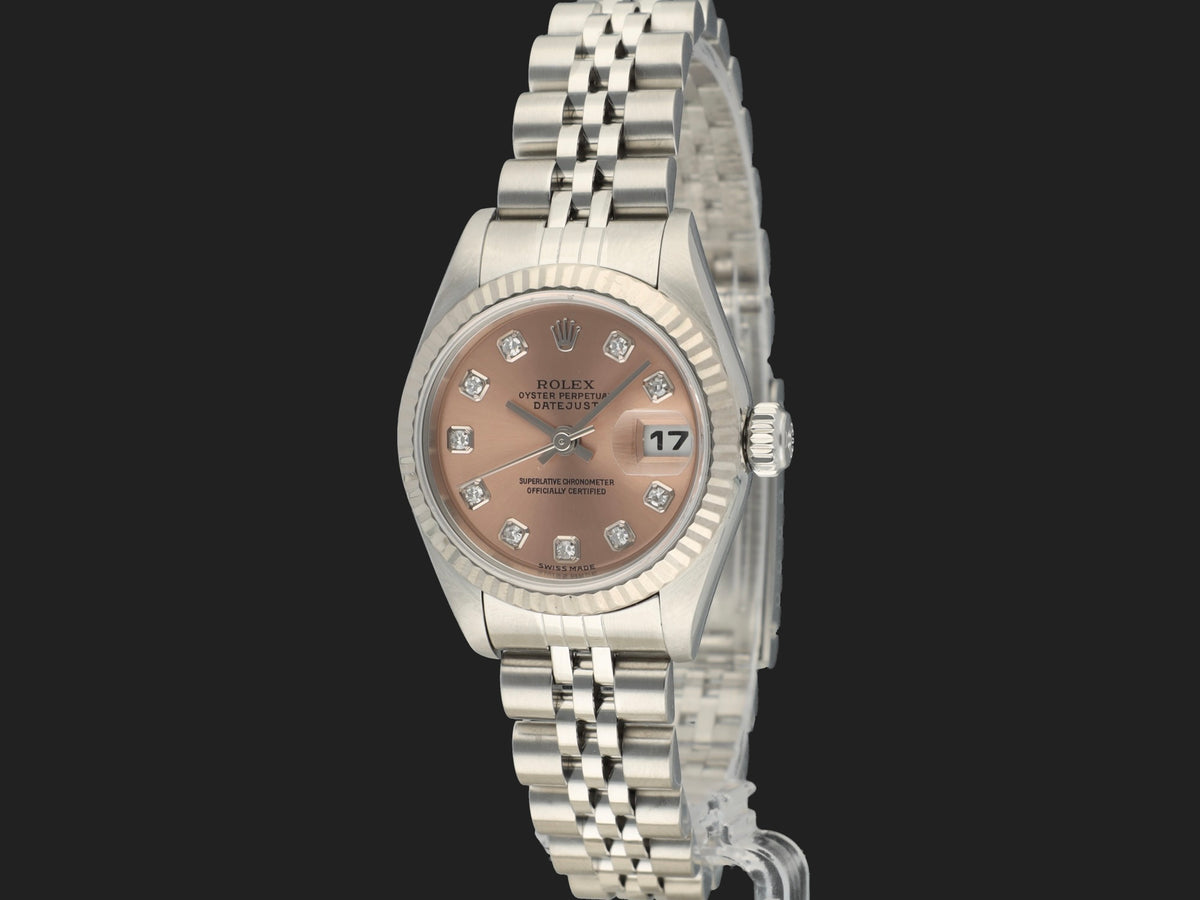 Rolex Lady-Datejust 26 Pink Diamond Dial 79174 (1)