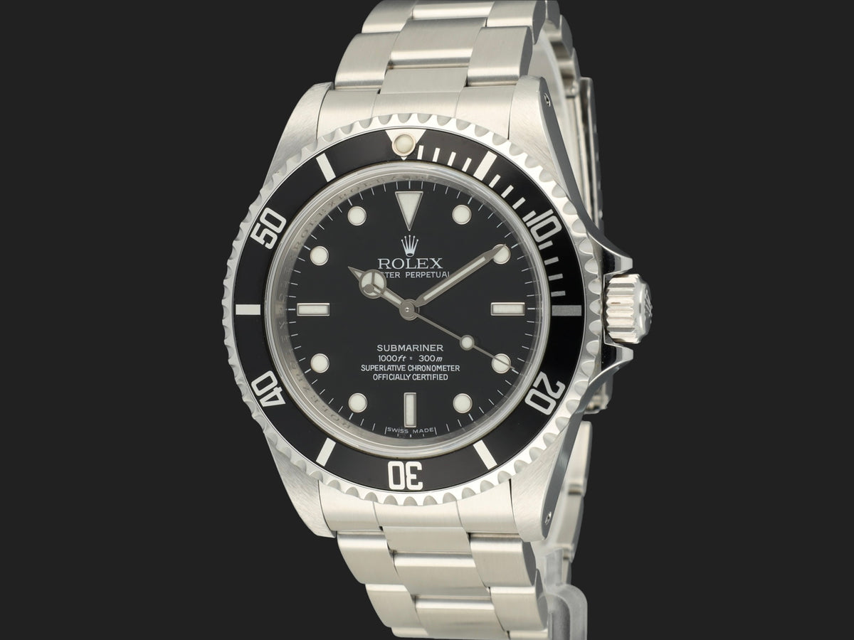 Rolex Submariner No Date 14060M Rehaut "4-Liner"  (1)