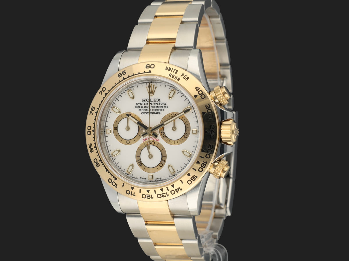 Rolex Daytona Gold/Steel White Dial 116503  (1)