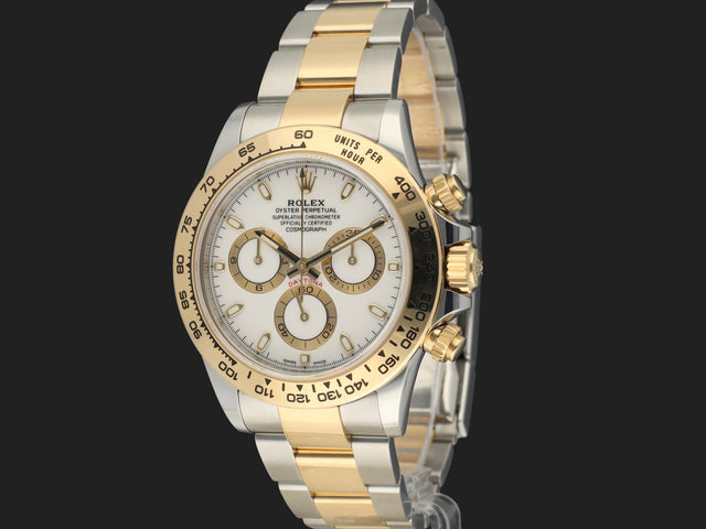 Rolex Daytona Gold/Steel White Dial