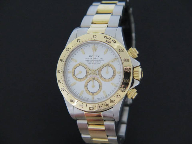 Rolex Daytona Gold/Steel White Dial