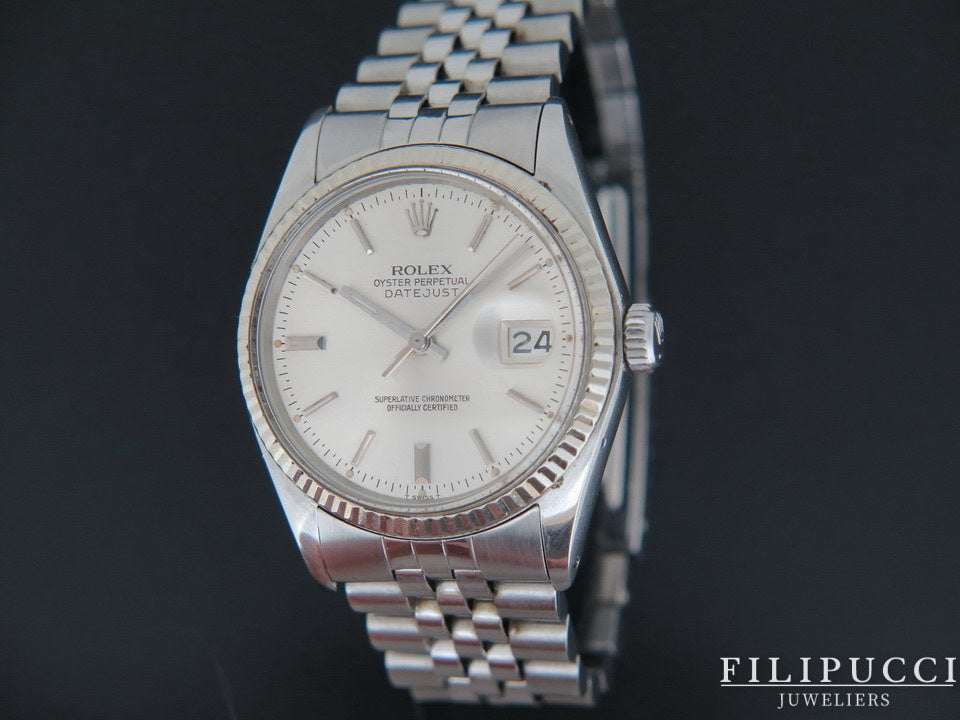 Rolex Datejust Silver Dial 16014  (1)
