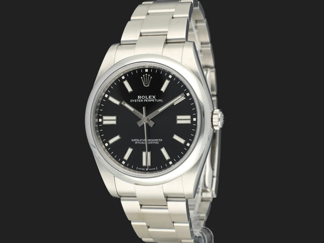 Rolex Oyster Perpetual 41 Black Dial