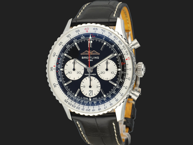 Breitling Navitimer B01 Chronograph 43 Black Dial