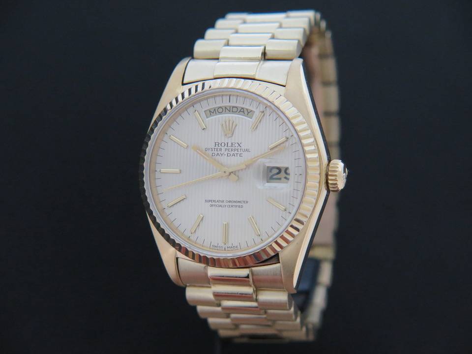 Rolex Oyster Perpetual Day-Date "Tapestry dial" (1)