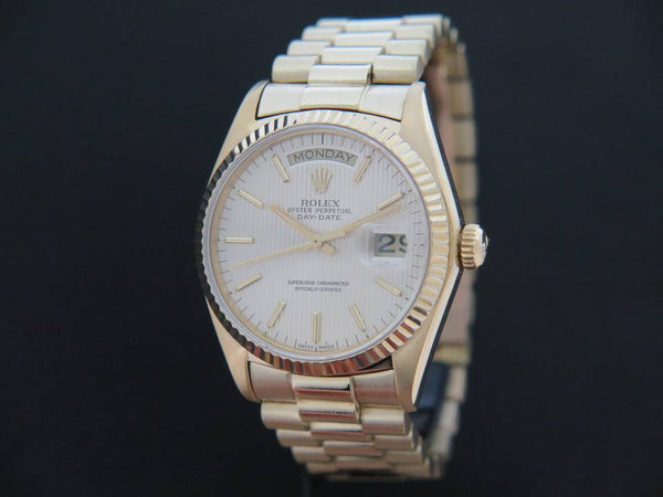 Rolex Oyster Perpetual Day-Date "Tapestry dial"