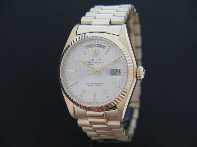 Rolex Oyster Perpetual Day-Date "Tapestry dial"