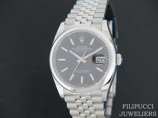 Rolex Datejust Black Dial