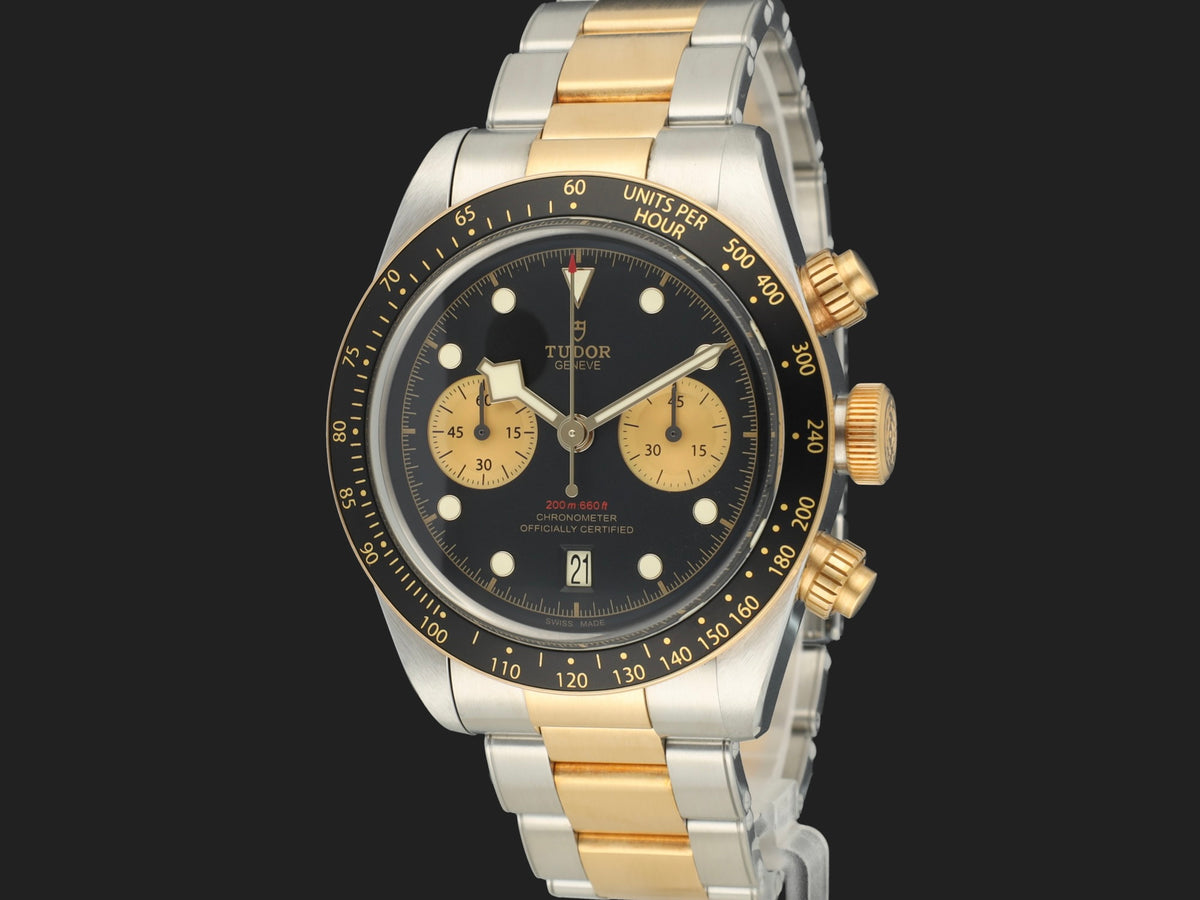 Tudor Black Bay Chrono Steel/Gold Black Dial 79363N  (1)