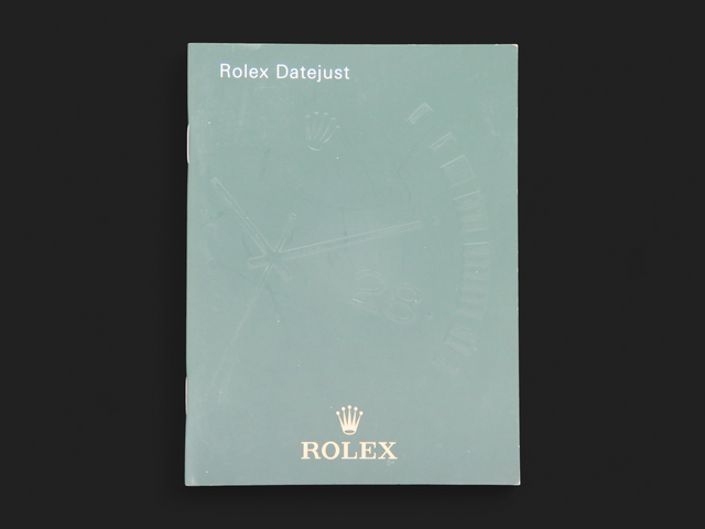 Rolex Datejust Booklet